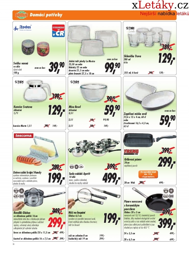 leták Globus leták strana 1 leták Globus leták strana 1