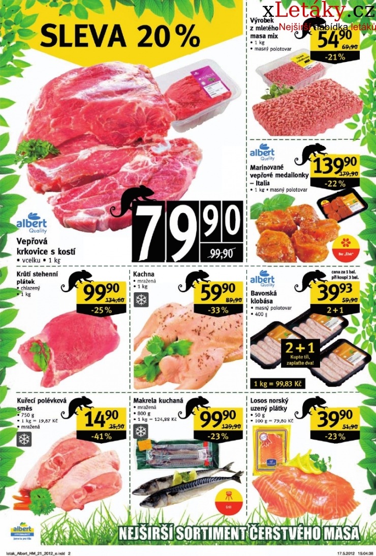 leták Albert Hypermarket leták strana 1 leták Albert Hypermarket leták strana 1