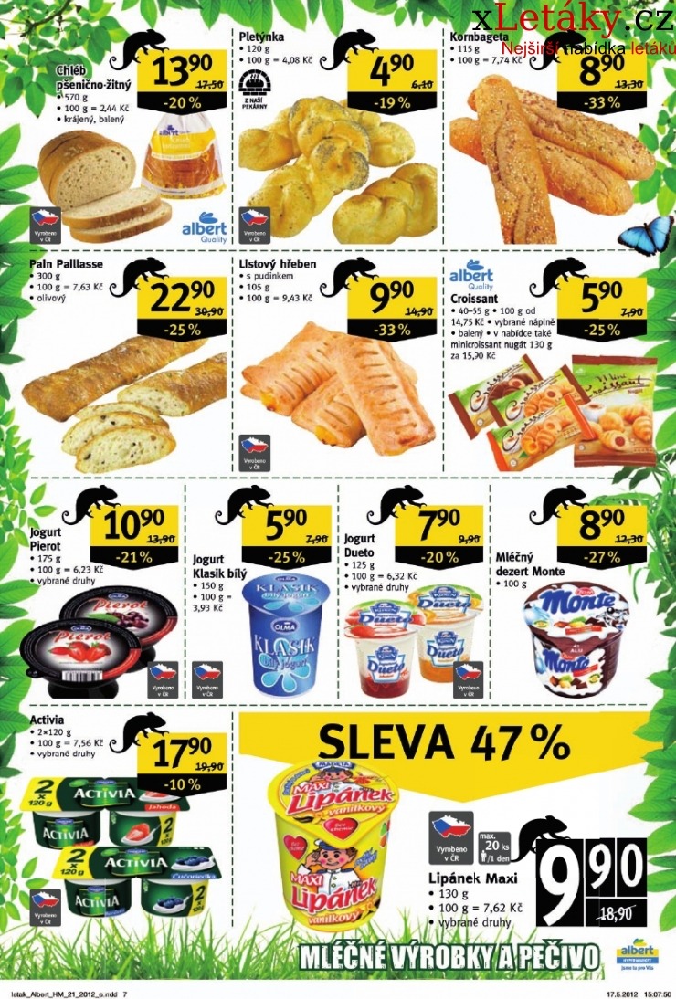 leták Albert Hypermarket leták strana 1 leták Albert Hypermarket leták strana 1