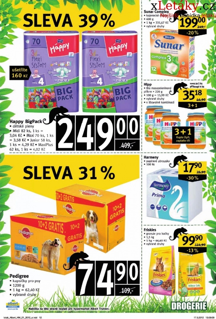 leták Albert Hypermarket leták strana 1 leták Albert Hypermarket leták strana 1