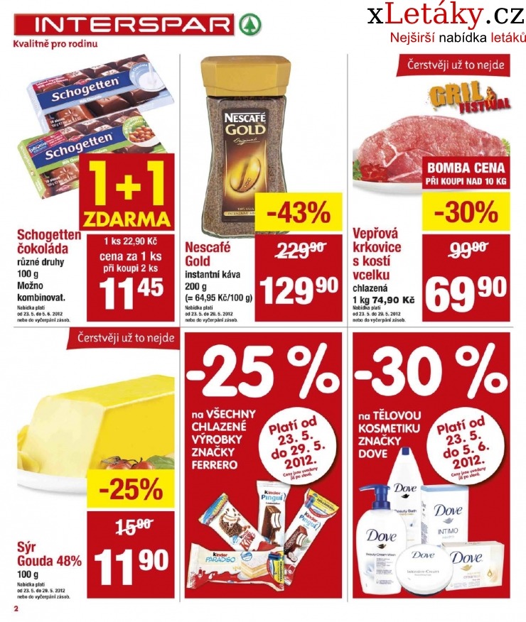 leták Interspar leták strana 1 leták Interspar leták strana 1