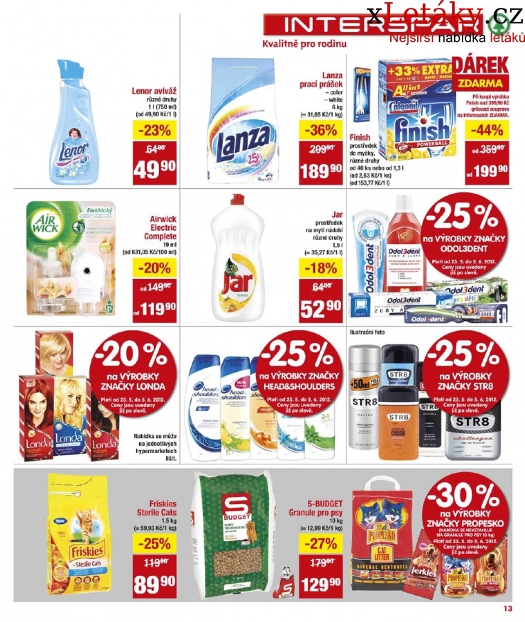 leták Interspar leták strana 1 leták Interspar leták strana 1