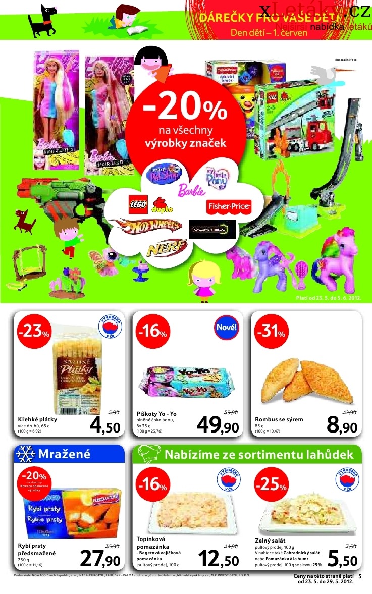 let�k Tesco aktu�ln� let�k strana 1