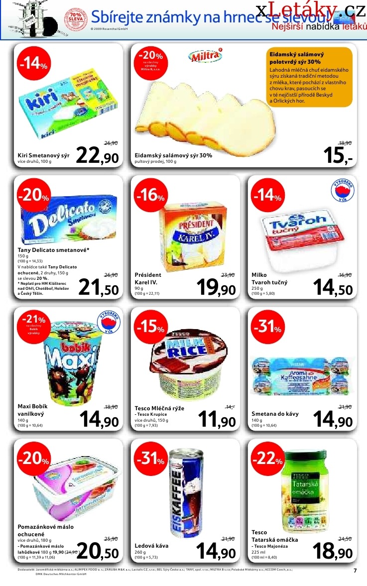 let�k Tesco aktu�ln� let�k strana 1