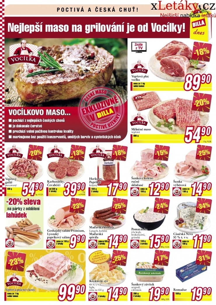 let�k Billa ak�n� let�k strana 1