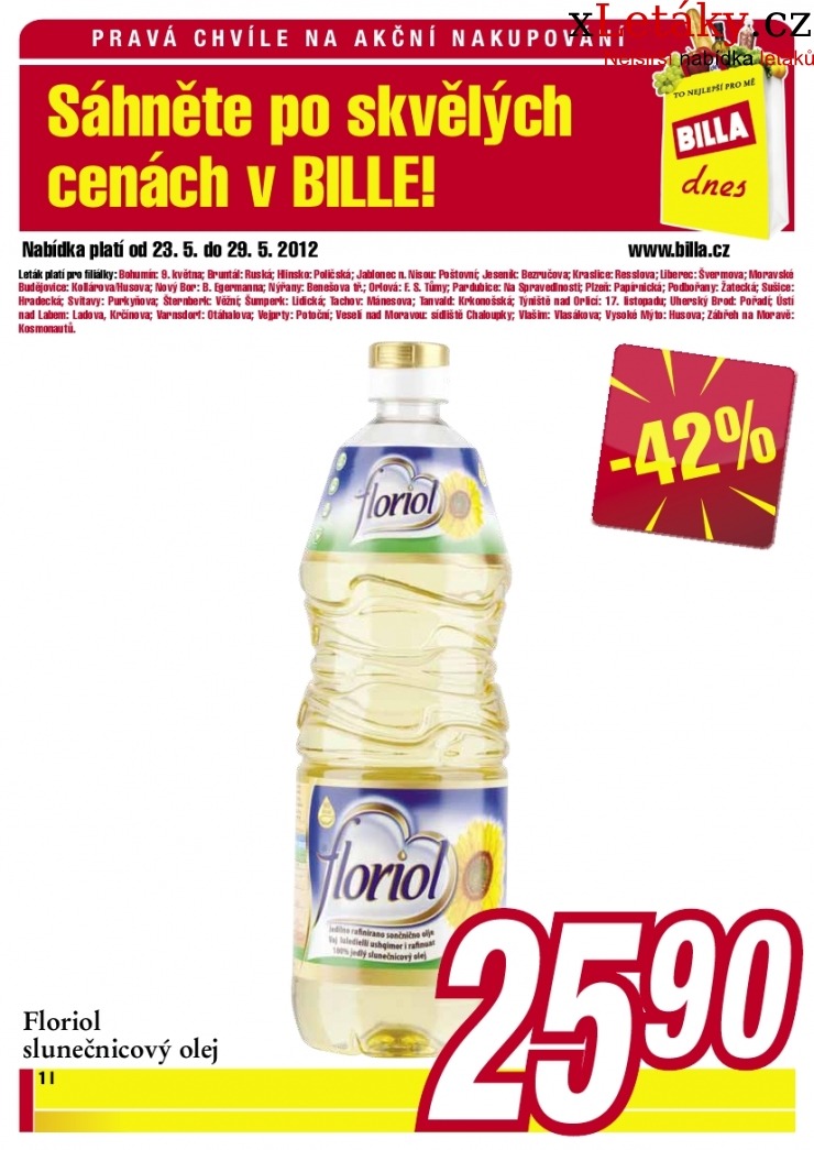 letk Billa aktuln letk strana 1