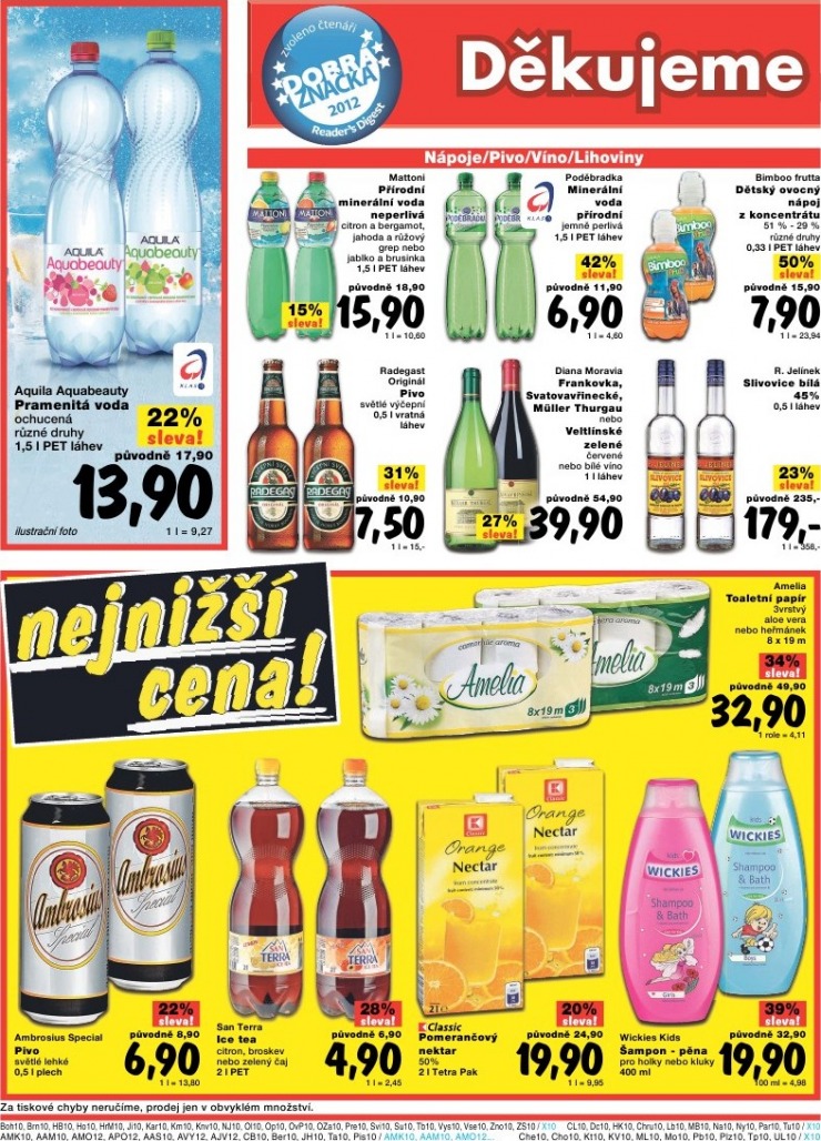 leták Kaufland strana 1 leták Kaufland strana 1
