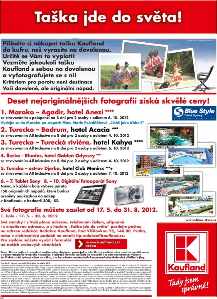 leták Kaufland strana 1 leták Kaufland strana 1
