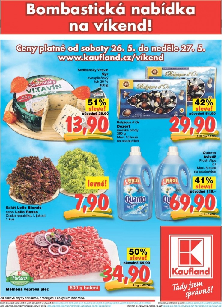 leták Kaufland strana 1 leták Kaufland strana 1