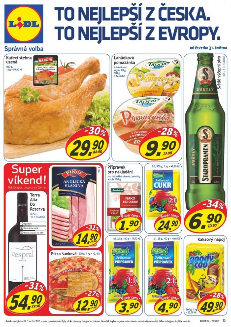 leták Lidl strana 1 leták Lidl strana 1