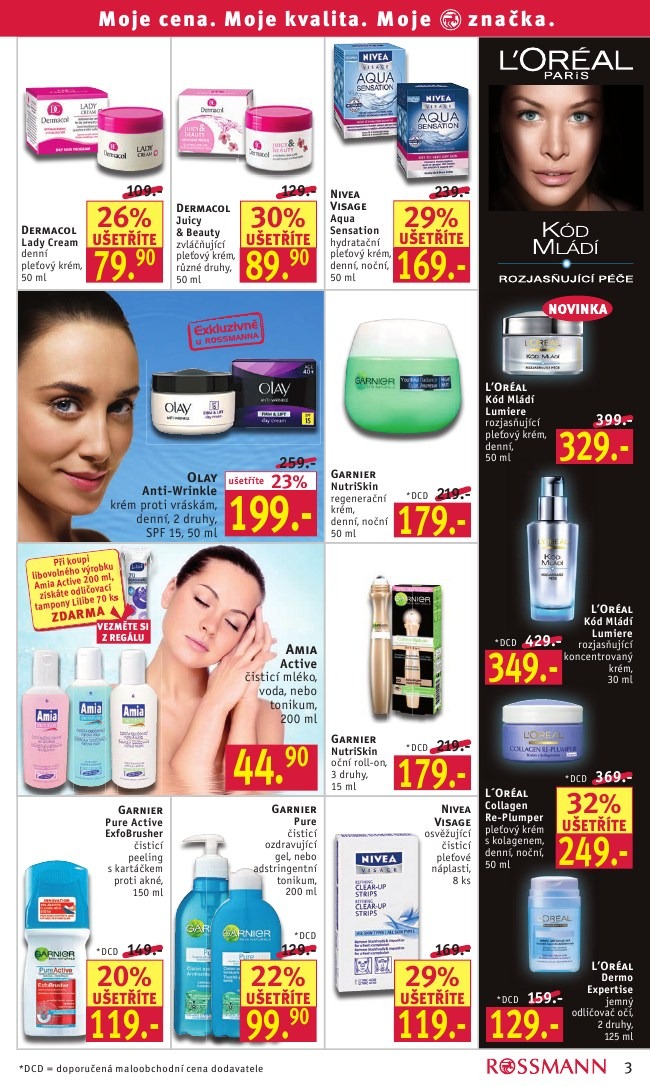 leták Rossmann strana 1 leták Rossmann strana 1