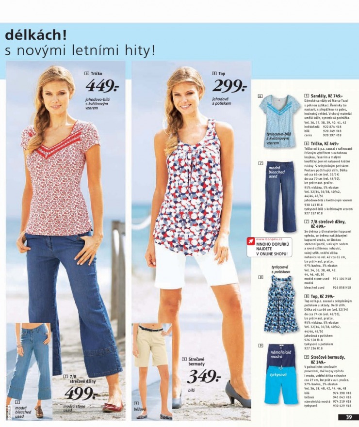 leták Bonprix strana 1 leták Bonprix strana 1