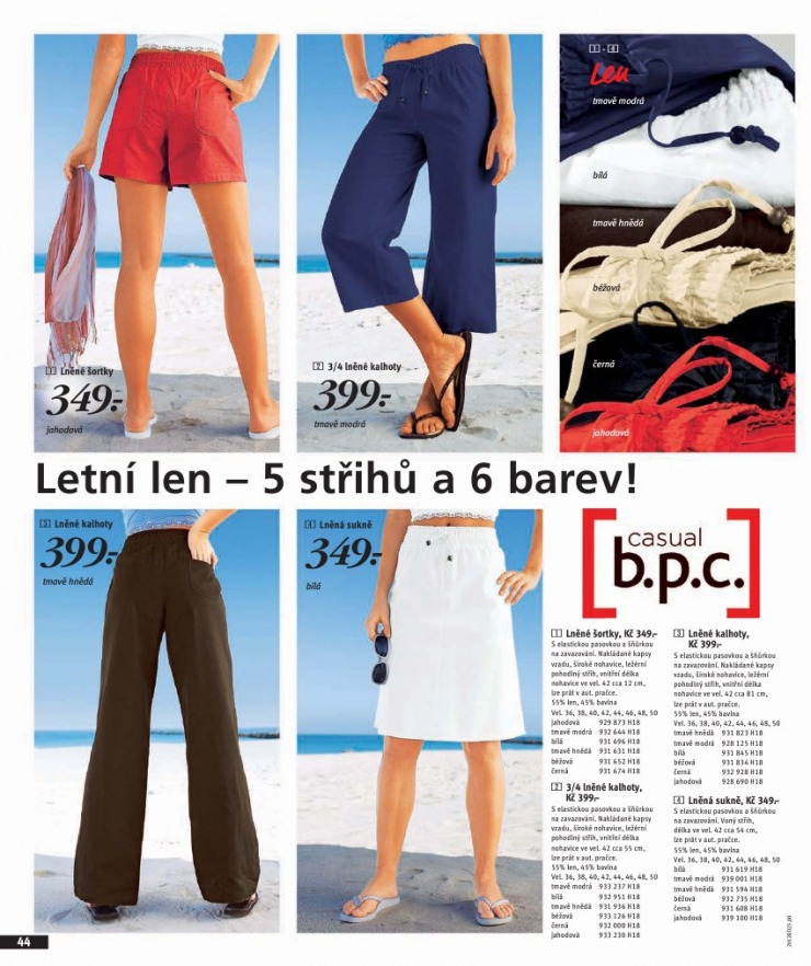 leták Bonprix strana 1 leták Bonprix strana 1