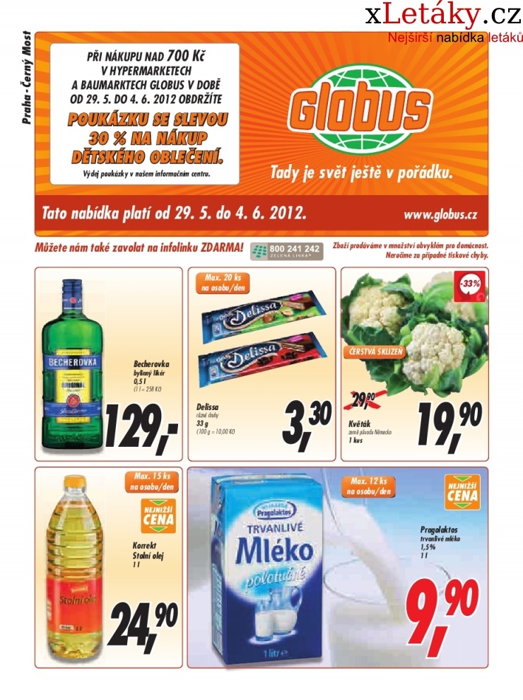 leták Globus leták strana 1 leták Globus leták strana 1