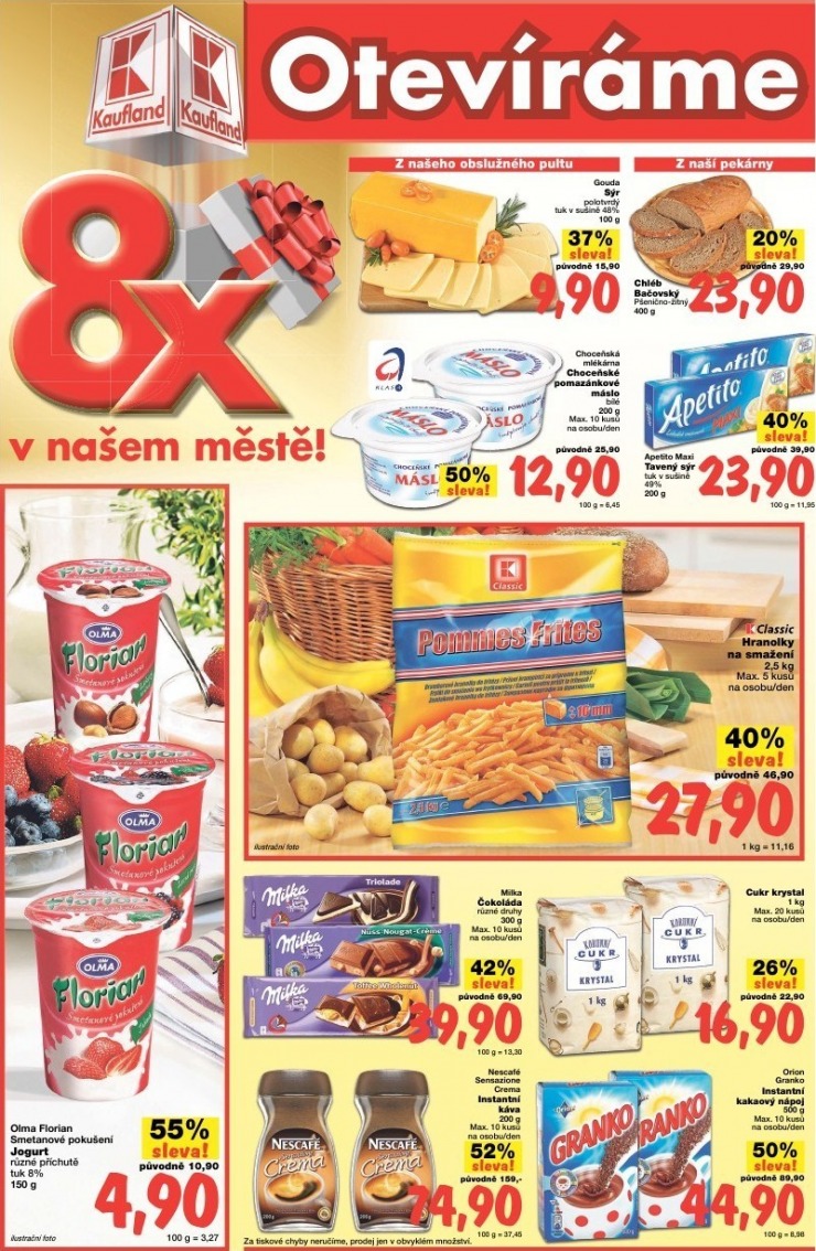 leták Kaufland strana 1 leták Kaufland strana 1