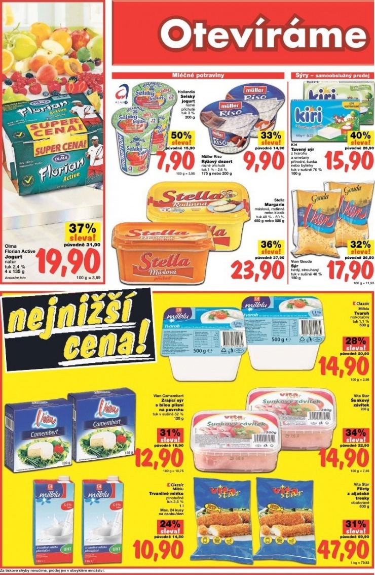 leták Kaufland strana 1 leták Kaufland strana 1