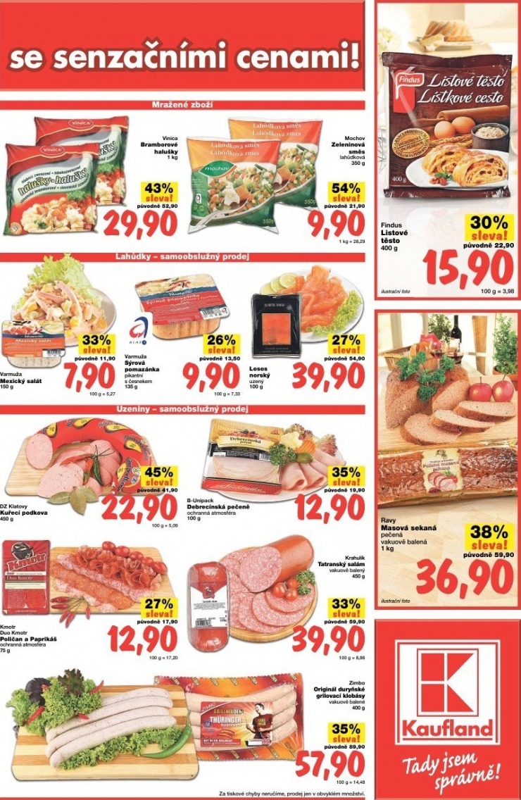 leták Kaufland strana 1 leták Kaufland strana 1