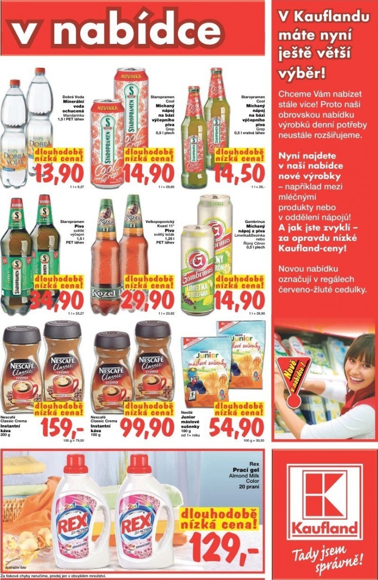 leták Kaufland strana 1 leták Kaufland strana 1