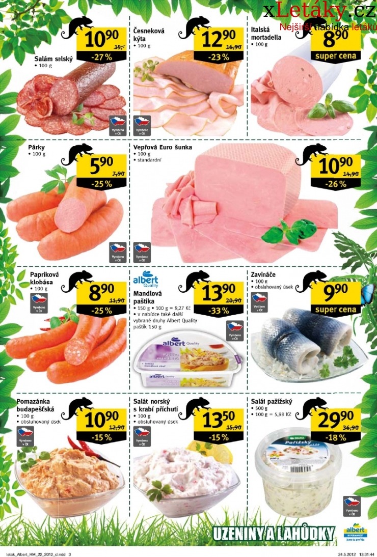 leták Albert Hypermarket leták strana 1 leták Albert Hypermarket leták strana 1