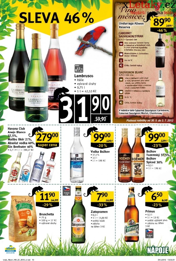 leták Albert Hypermarket leták strana 1 leták Albert Hypermarket leták strana 1