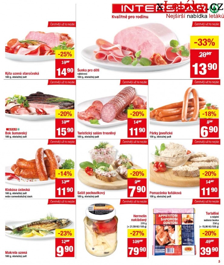 leták Interspar leták strana 1 leták Interspar leták strana 1