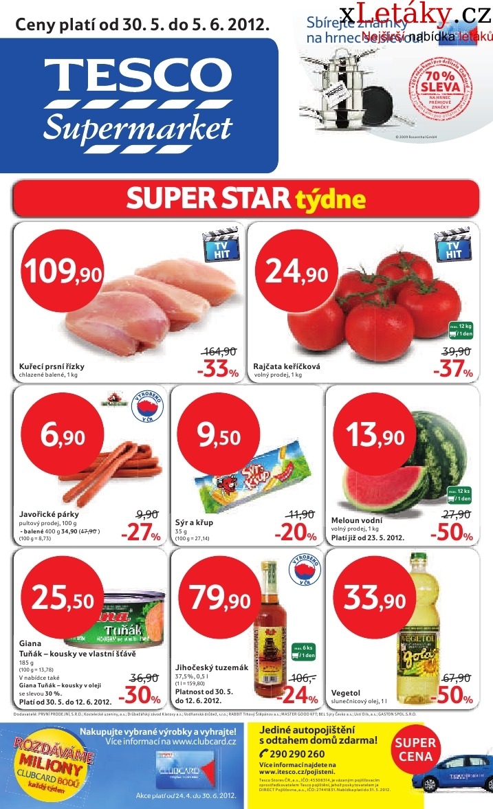 leták Tesco akční leták strana 1 leták Tesco akční leták strana 1