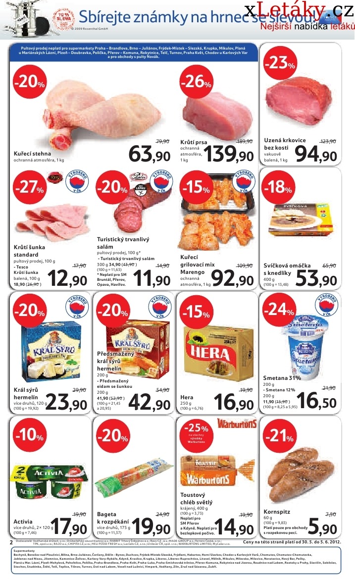 leták Tesco akční leták strana 1 leták Tesco akční leták strana 1