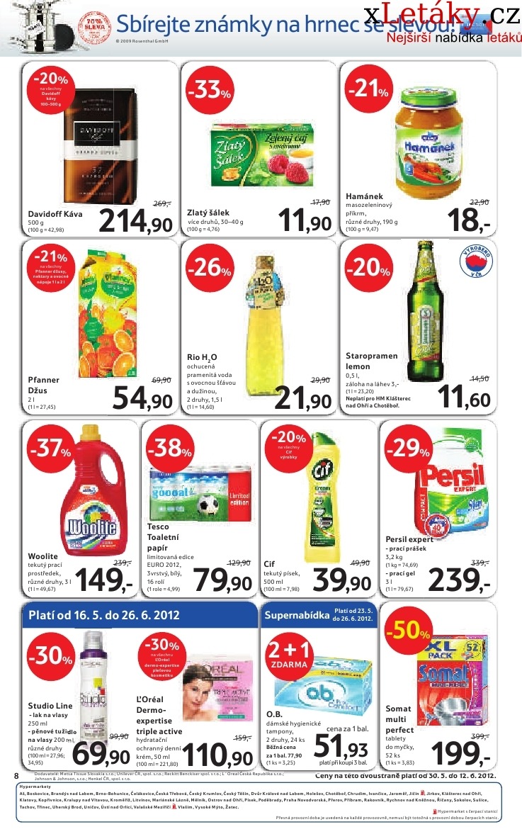 leták Tesco aktuální leták strana 1 leták Tesco aktuální leták strana 1