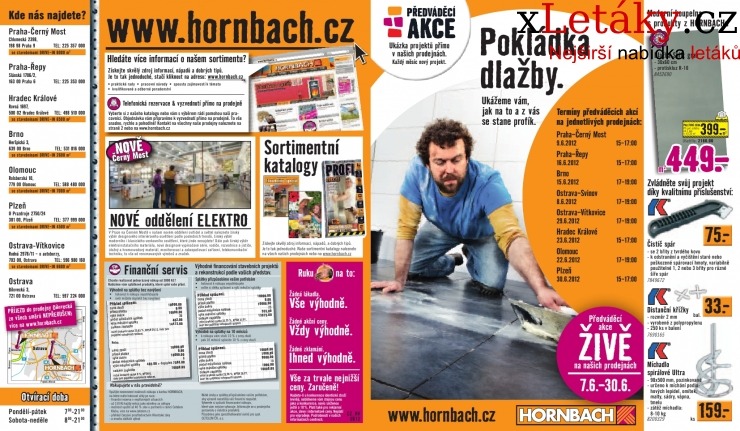 letk Hornbach aktuln letk strana 1