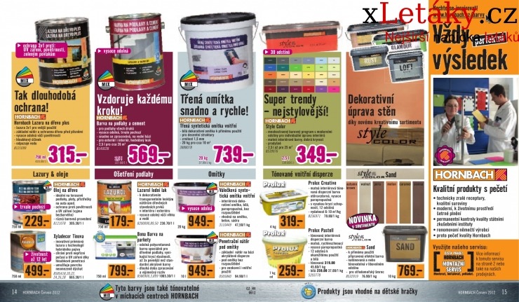 leták Hornbach aktuální leták strana 1 leták Hornbach aktuální leták strana 1