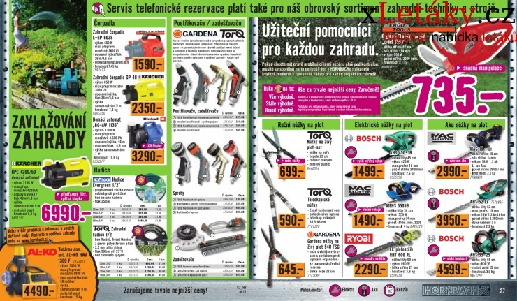 leták Hornbach aktuální leták strana 1 leták Hornbach aktuální leták strana 1
