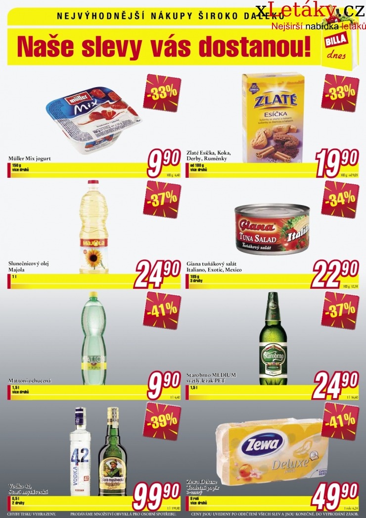 leták Billa aktuální leták strana 1 leták Billa aktuální leták strana 1