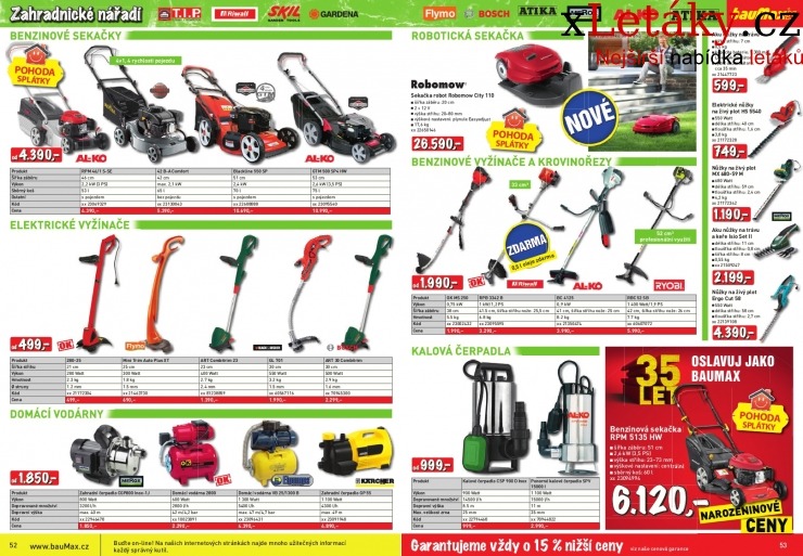 let�k Baumax aktu�ln� let�k strana 1