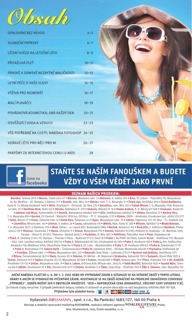 leták Rossmann strana 1 leták Rossmann strana 1