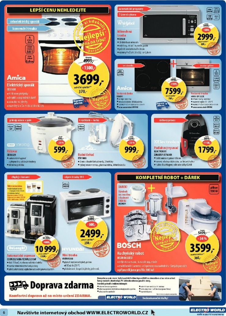 leták Electro World strana 1 leták Electro World strana 1