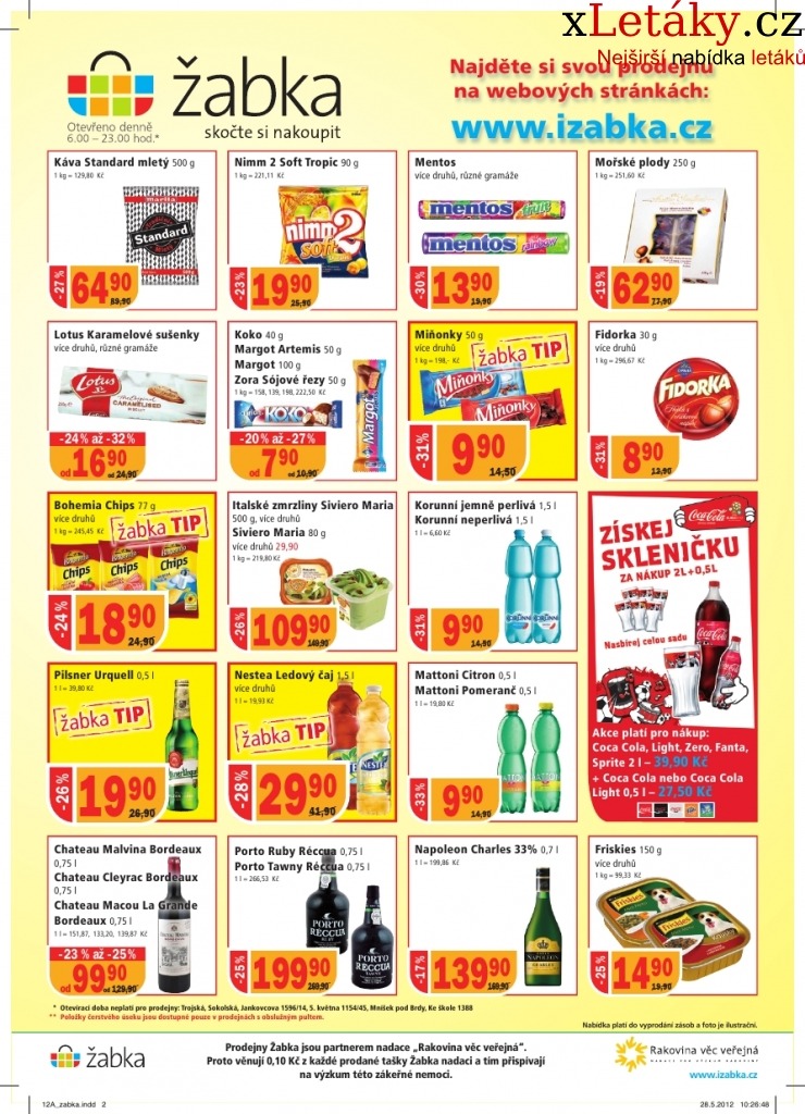 leták Žabka leták strana 1 leták Žabka leták strana 1