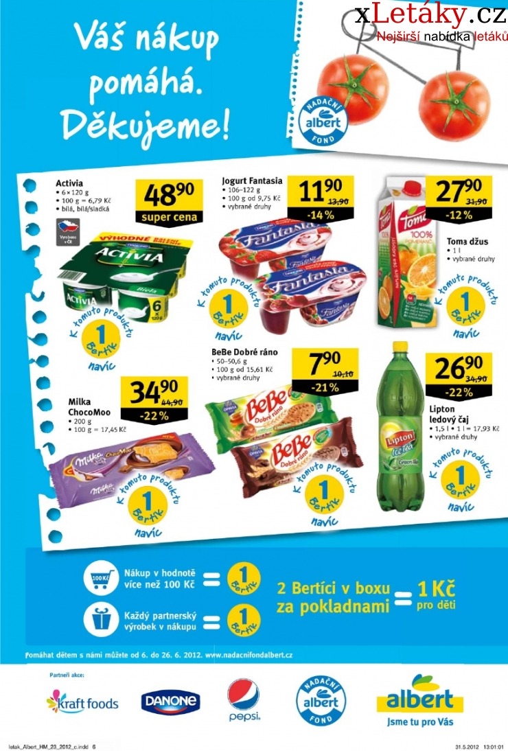leták Albert Hypermarket leták  strana 1 leták Albert Hypermarket leták strana 1