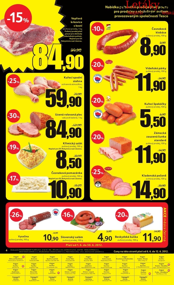 leták Tesco leták strana 1 leták Tesco leták strana 1