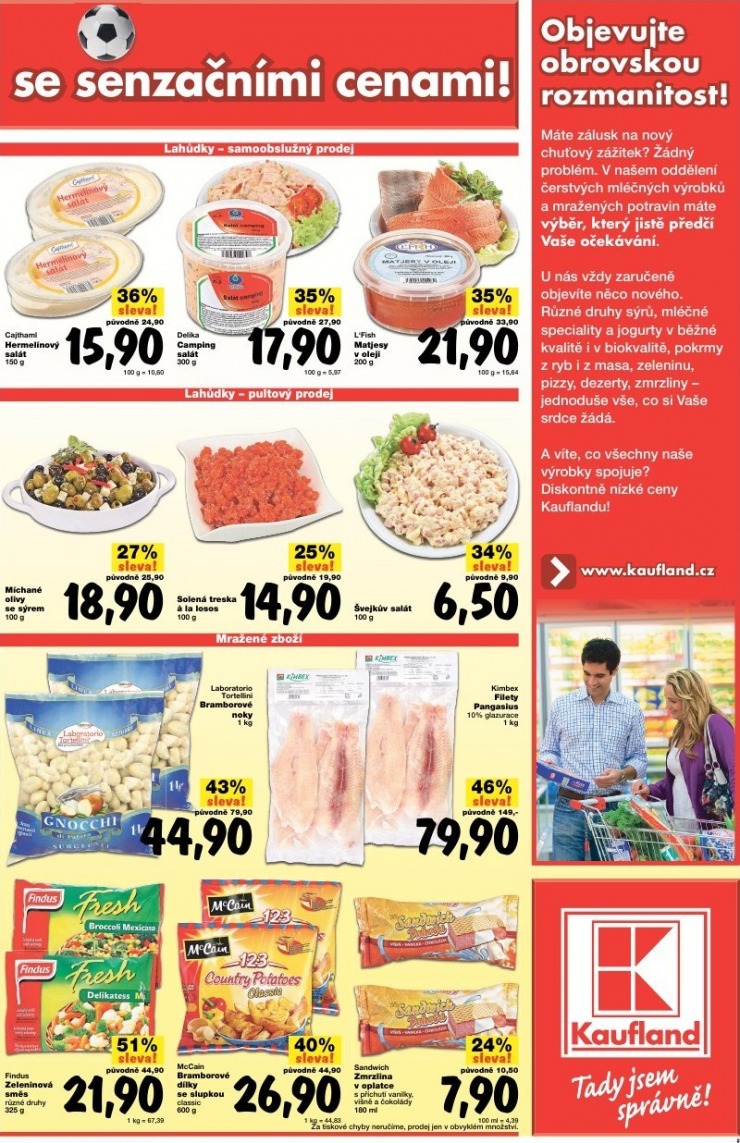 leták Kaufland strana 1 leták Kaufland strana 1