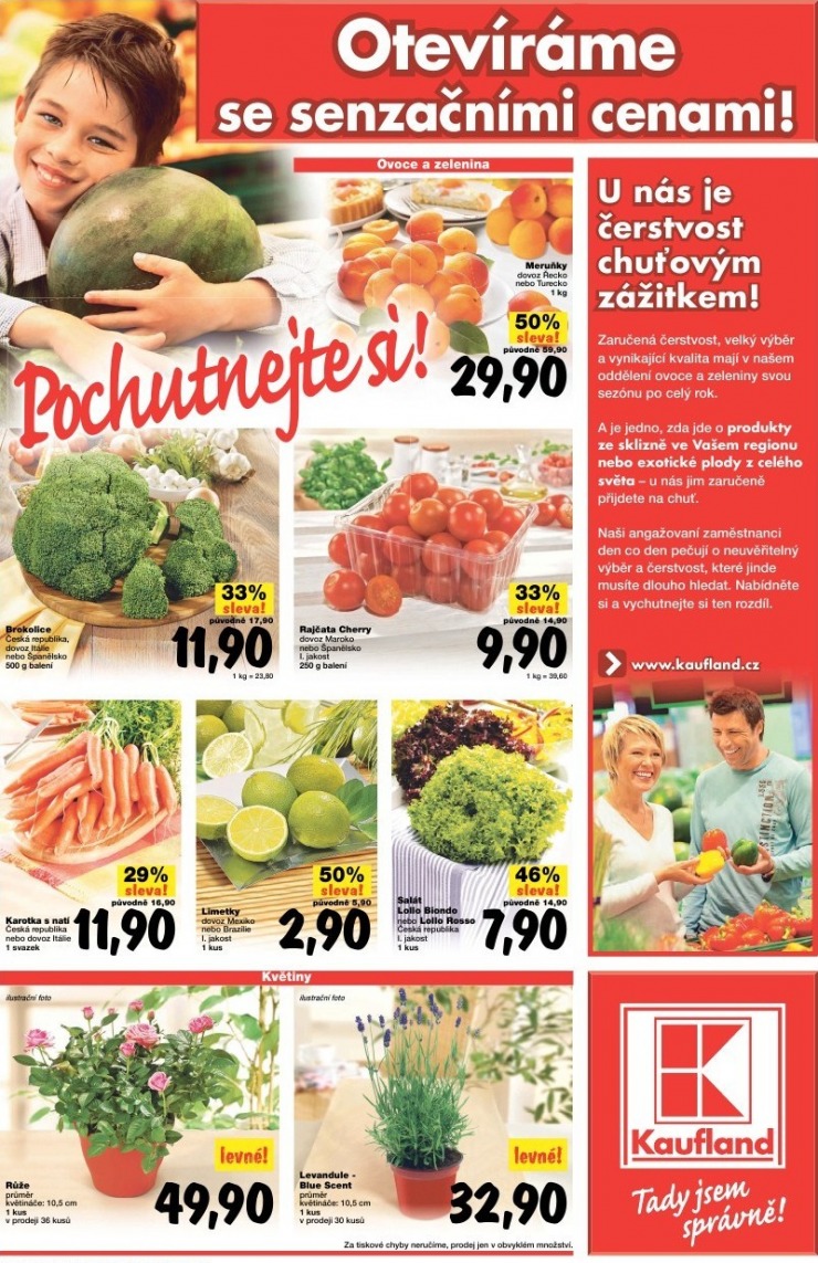 leták Kaufland strana 1 leták Kaufland strana 1