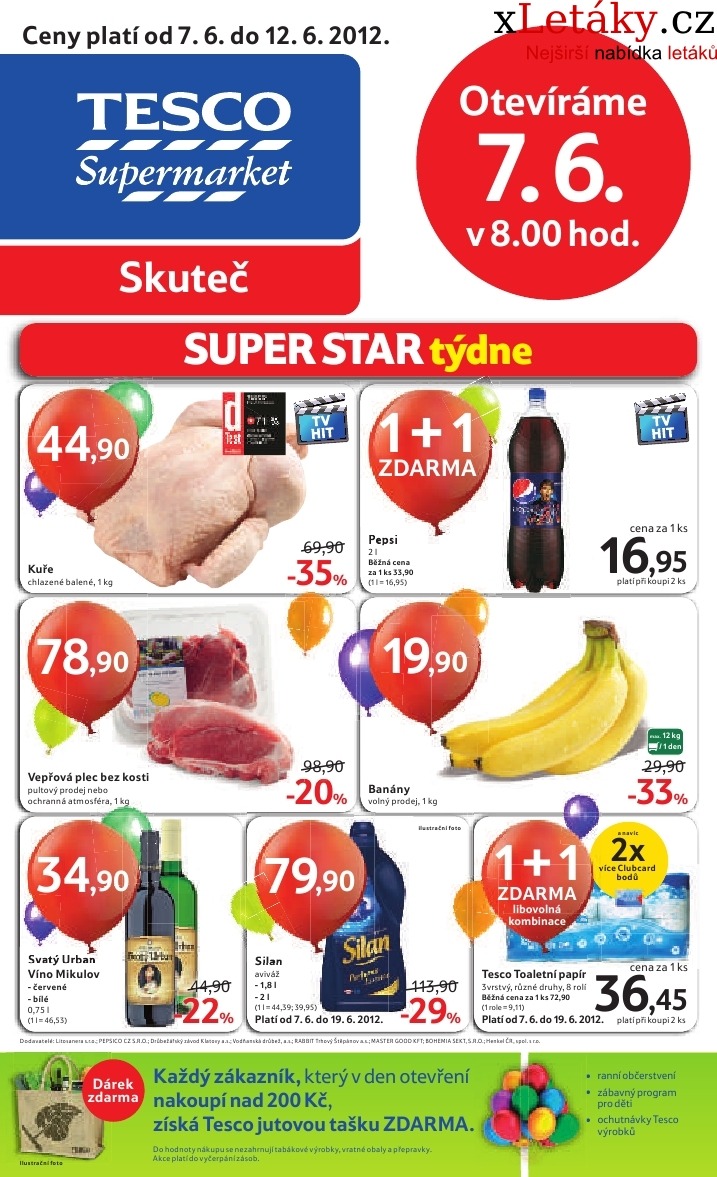 leták Tesco akční leták strana 1 leták Tesco akční leták strana 1