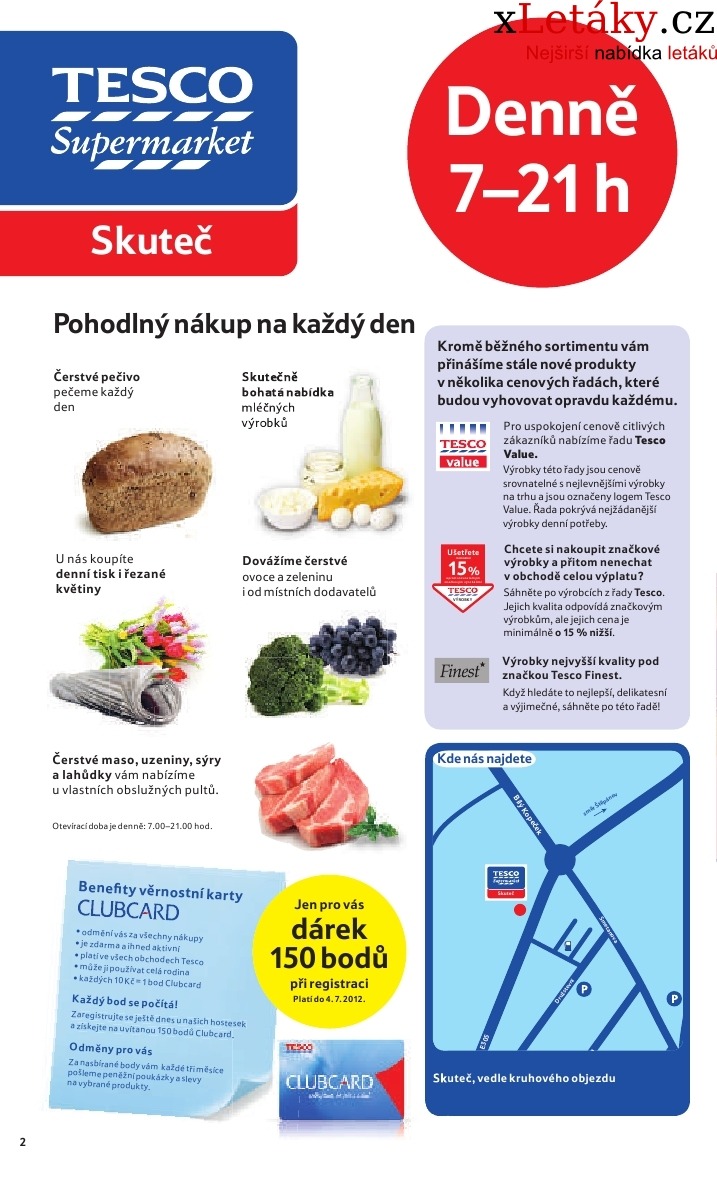 leták Tesco akční leták strana 1 leták Tesco akční leták strana 1