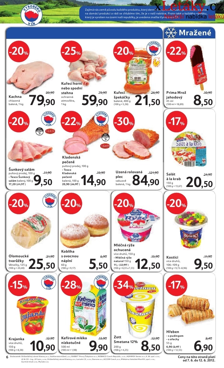 leták Tesco akční leták strana 1 leták Tesco akční leták strana 1