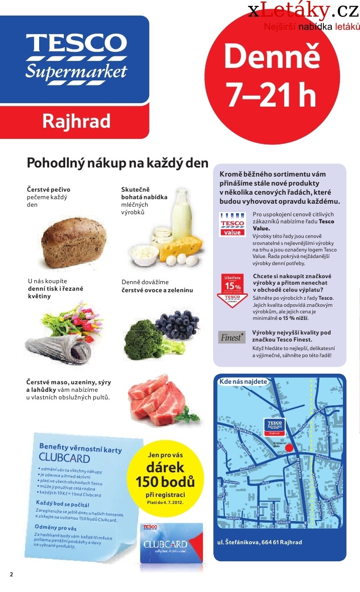 leták Tesco leták strana 1 leták Tesco leták strana 1