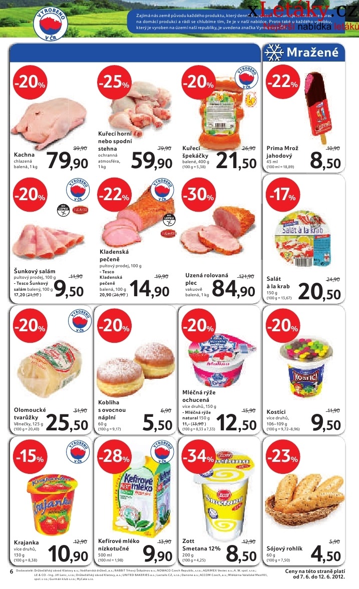 leták Tesco leták strana 1 leták Tesco leták strana 1