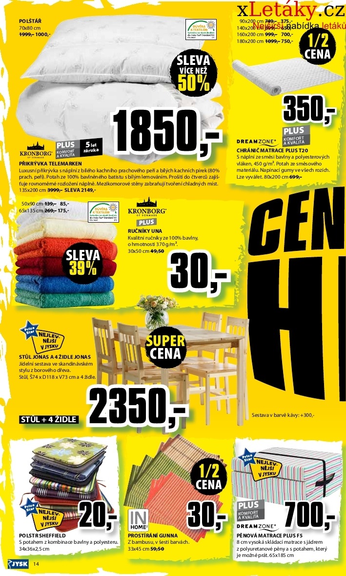 leták Jysk leták strana 1 leták Jysk leták strana 1
