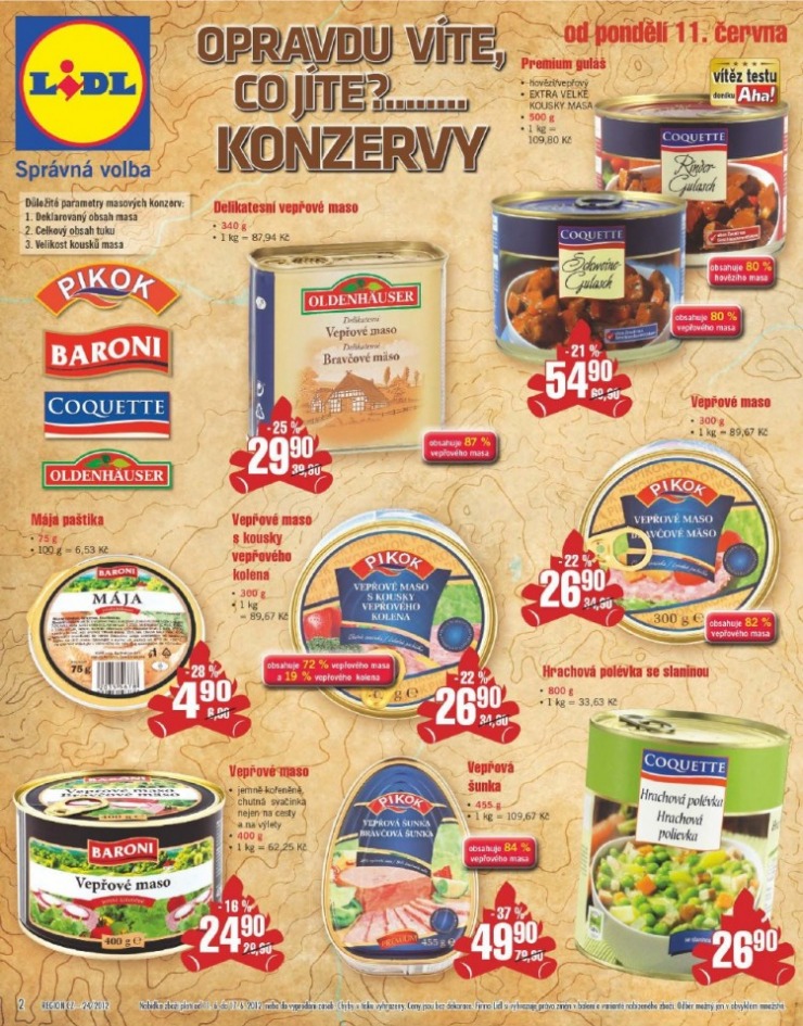 leták Lidl strana 1 leták Lidl strana 1