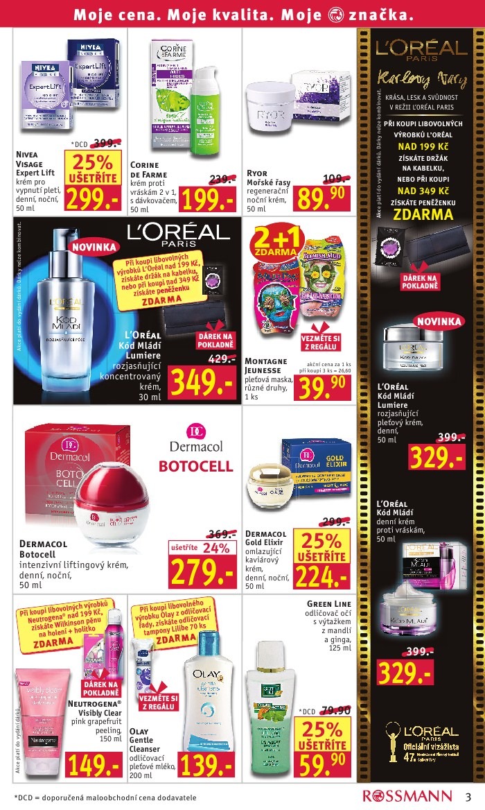 leták Rossmann strana 1 leták Rossmann strana 1