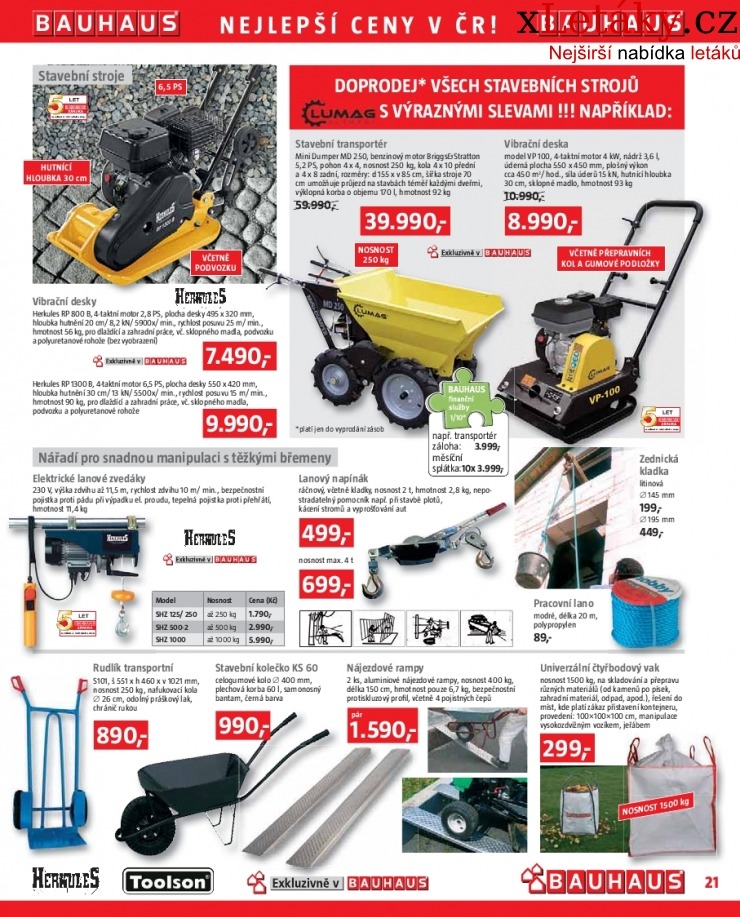 leták Bauhaus leták strana 1 leták Bauhaus leták strana 1