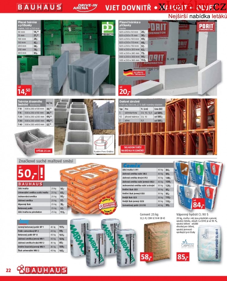 leták Bauhaus leták strana 1 leták Bauhaus leták strana 1